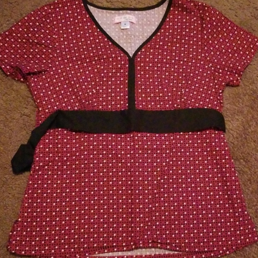 Koi Scrub Top Med